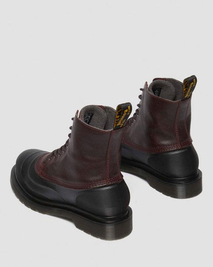 Dr. Martens 1460 Fleece Lined Sub Boots Oxblood - Mens