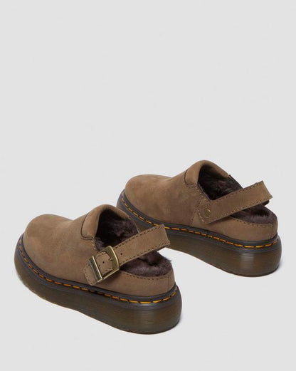 Dr. Martens Laketen Buttersoft Slingback Mule Khaki - Womens