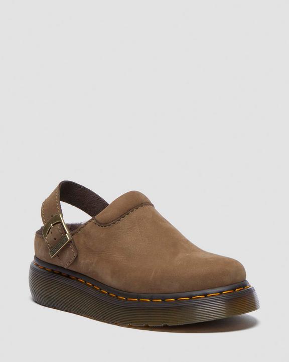Dr. Martens Laketen Buttersoft Slingback Mule Khaki - Womens