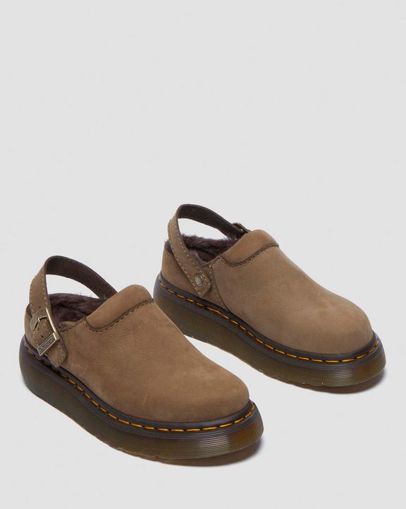 Dr. Martens Laketen Buttersoft Slingback Mule Khaki - Womens