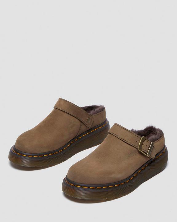 Dr. Martens Laketen Buttersoft Slingback Mule Khaki - Womens