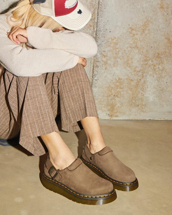 Dr. Martens Laketen Buttersoft Slingback Mule Khaki - Womens