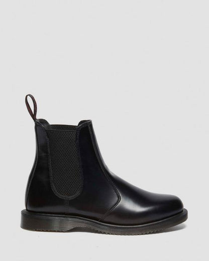 Dr. Martens Flora Smooth Chelsea Boots Black - Womens