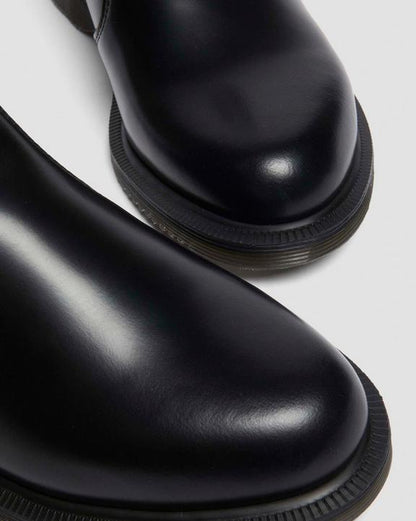 Dr. Martens Flora Smooth Chelsea Boots Black - Mens