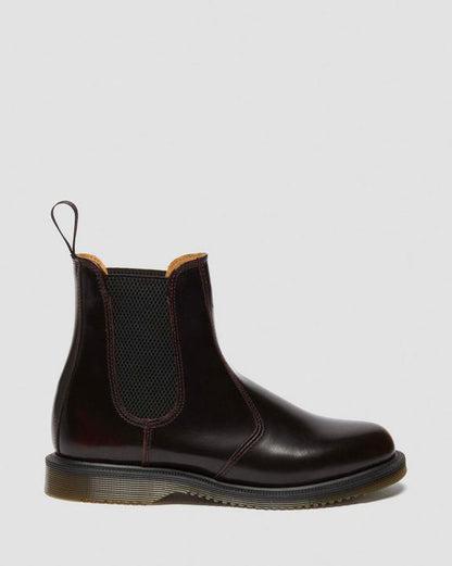 Dr Martens Flora Arcadia Chelsea Boots - Cherry Red Arcadia