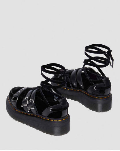 Dr Martens Ramsey Wednesday Platform Creepers - Black