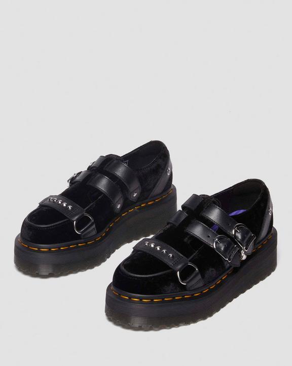 Dr Martens Ramsey Wednesday Platform Creepers - Black