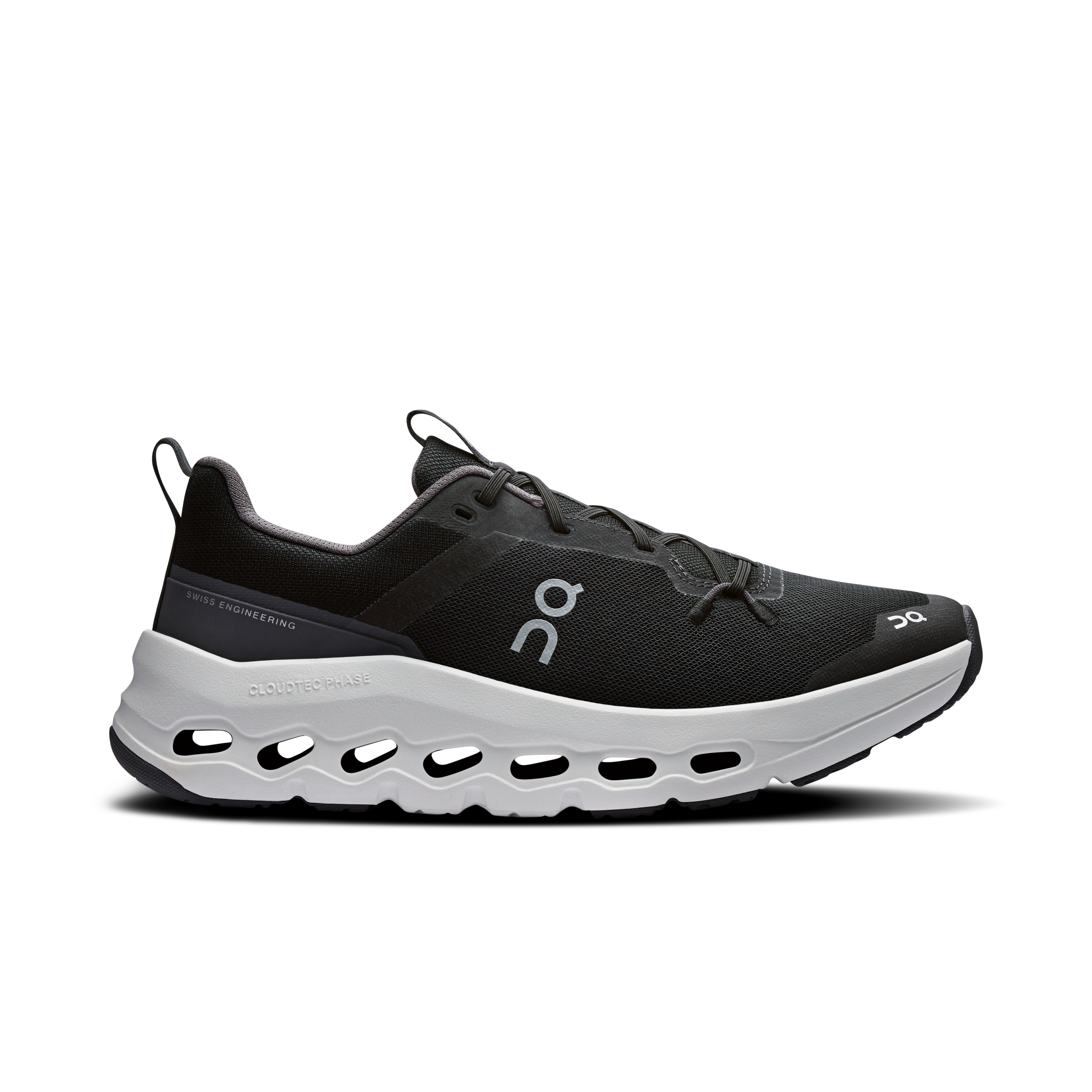 On Cloudleap Black White Kids