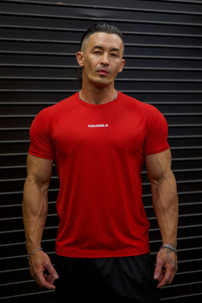 YoungLA 4115 - AeroMesh Shirts Red