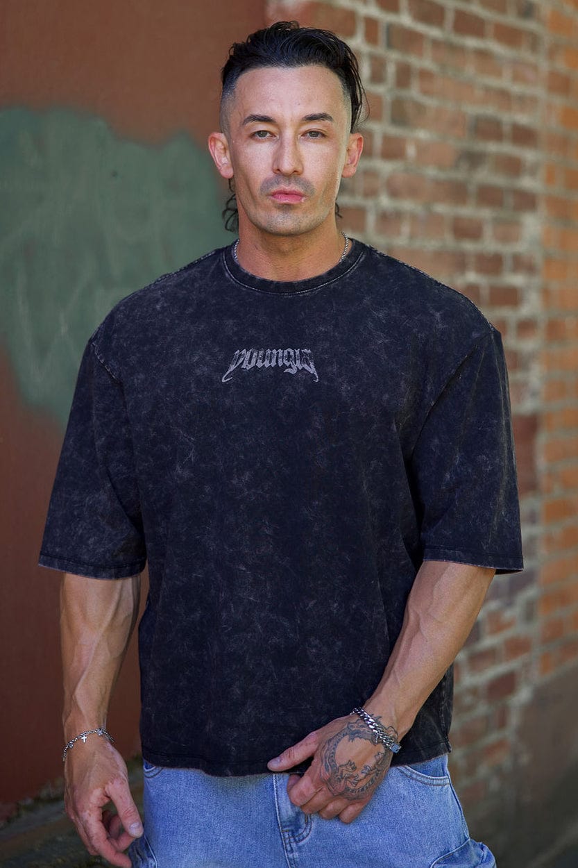 YoungLA 4005 - Galaxy Tees Black Wash