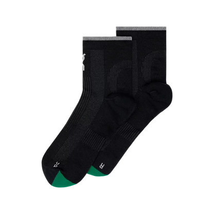 On Elite Run Sock Mid Black
