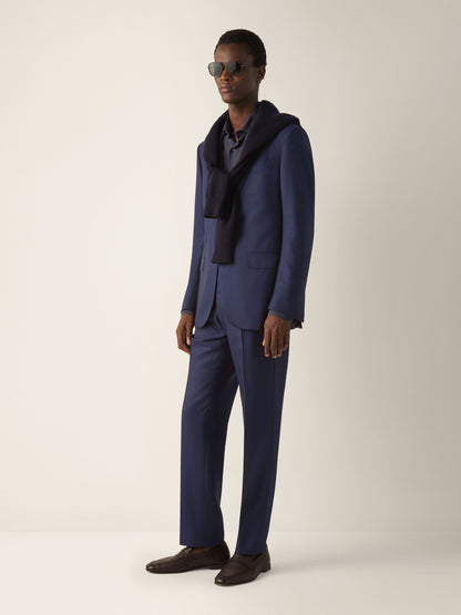 Zegna Dark Blue Oasi Cashmere Suit