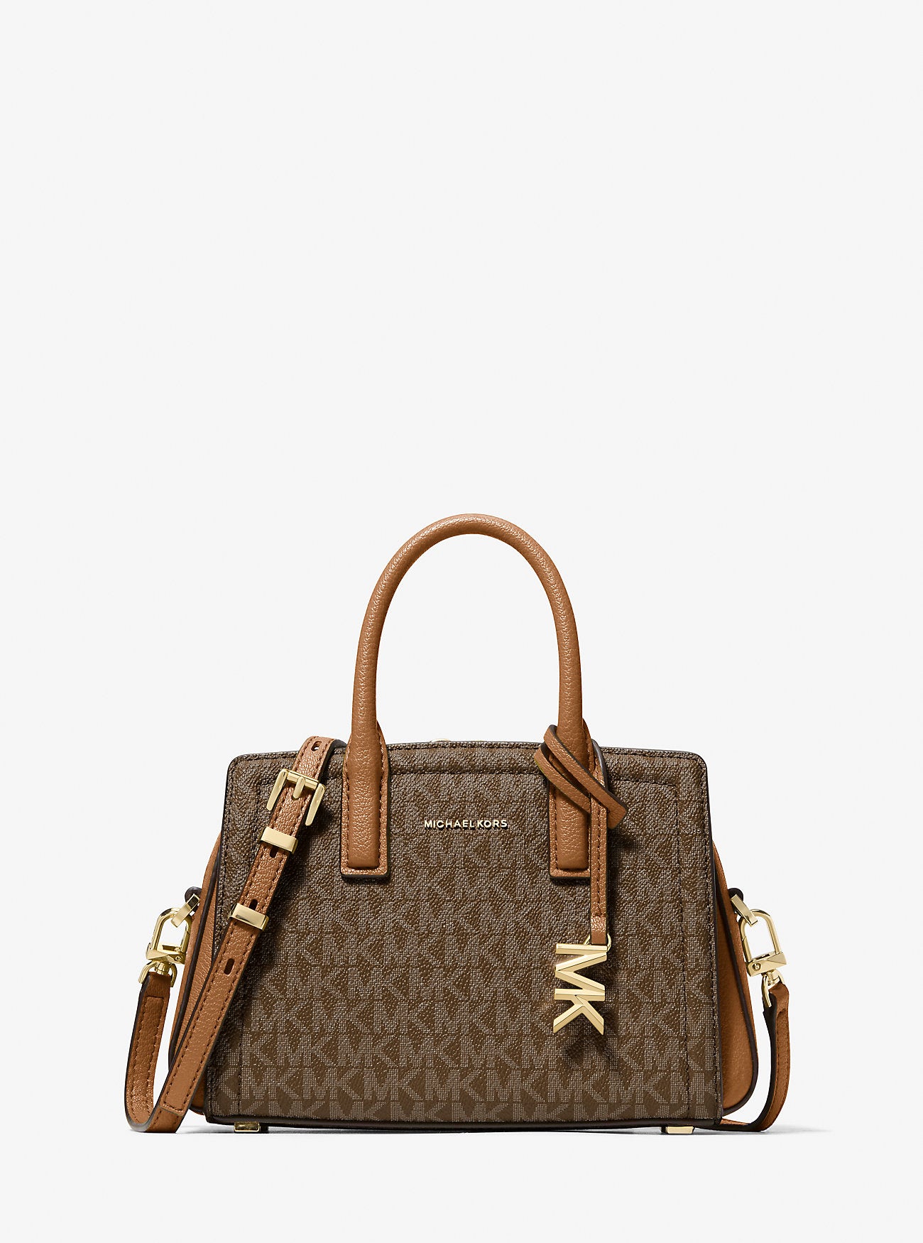 Laila Extra-Small Signature Logo Crossbody Bag Brn-Acorn Brn-Acorn