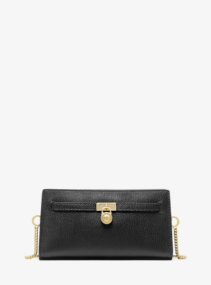 Hamilton Moderne Extra-Small Leather Convertible Crossbody Bag Black Black