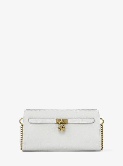 Michael Kors Hamilton Extra-Small Leather Convertible Crossbody Bag EGGSHELL