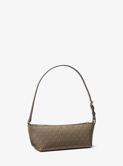 Michael Kors Laila Small Signature Logo Satchel LODEN