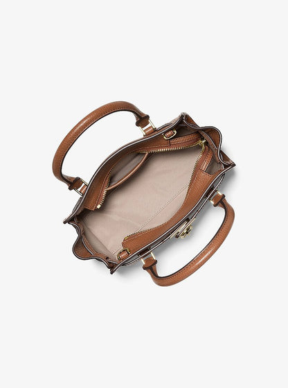 Michael Kors Hamilton Extra-Small Leather Crossbody Bag LUGGAGE
