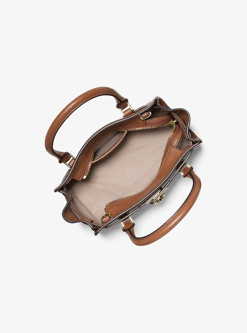 Michael Kors Hamilton Extra-Small Leather Crossbody Bag LUGGAGE