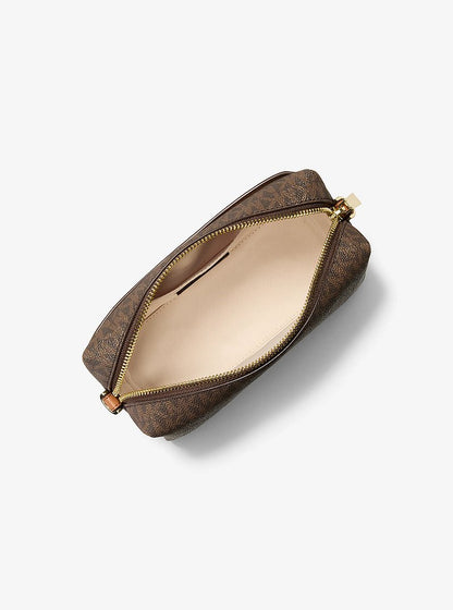 Michael Kors Bryant Small Signature Logo Crossbody Bag BRN/ACORN