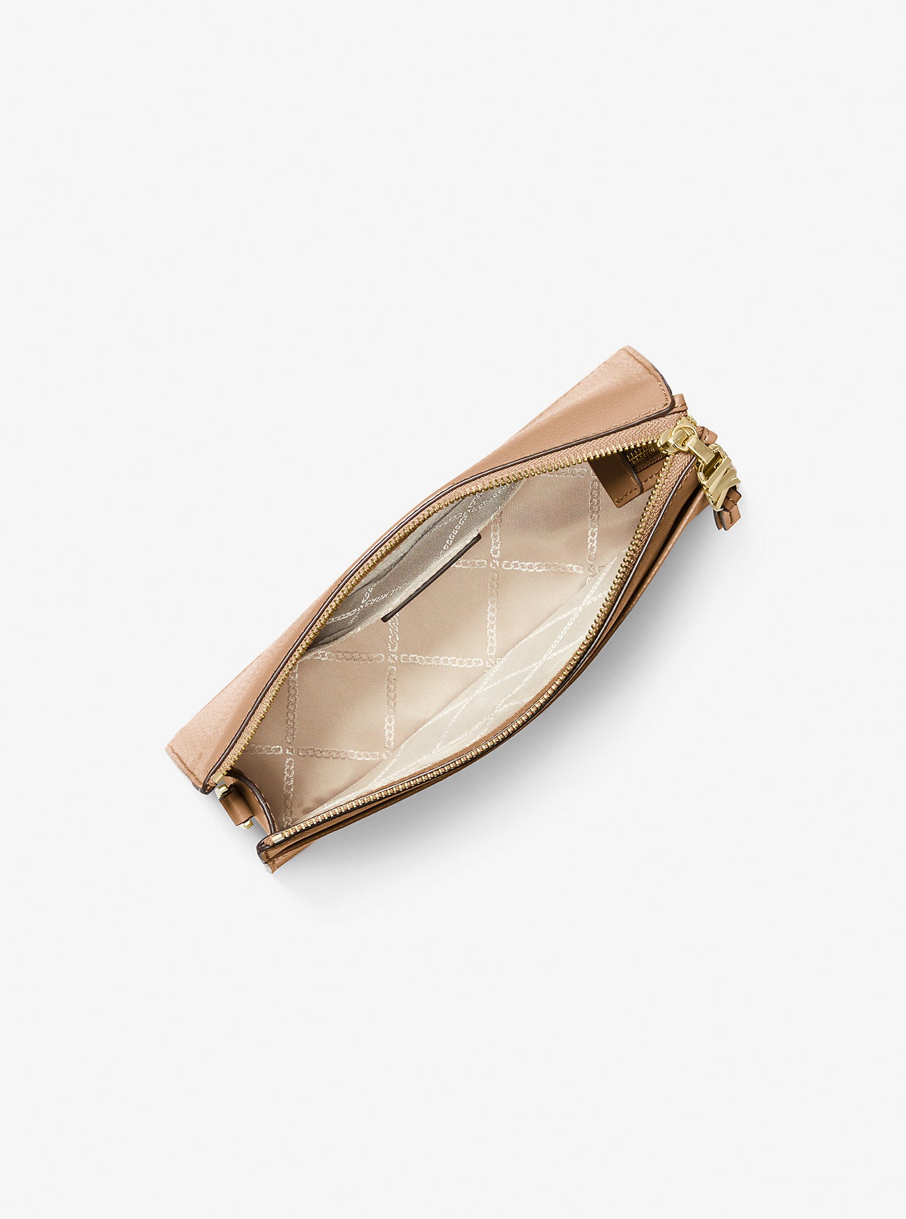 Empire Large Leather Convertible Crossbody Bag Husk Husk