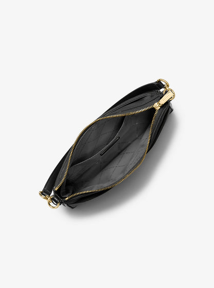 Jet Set Medium Nylon Convertible Pochette Black Black