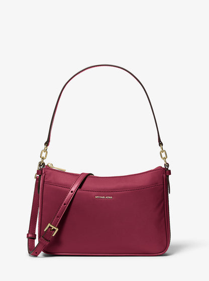 Jet Set Medium Nylon Convertible Pochette Mulberry Mulberry