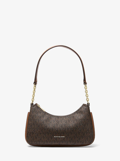 Michael Kors Nolita Extra-Small Signature Logo Chain Pochette BRN/ACORN