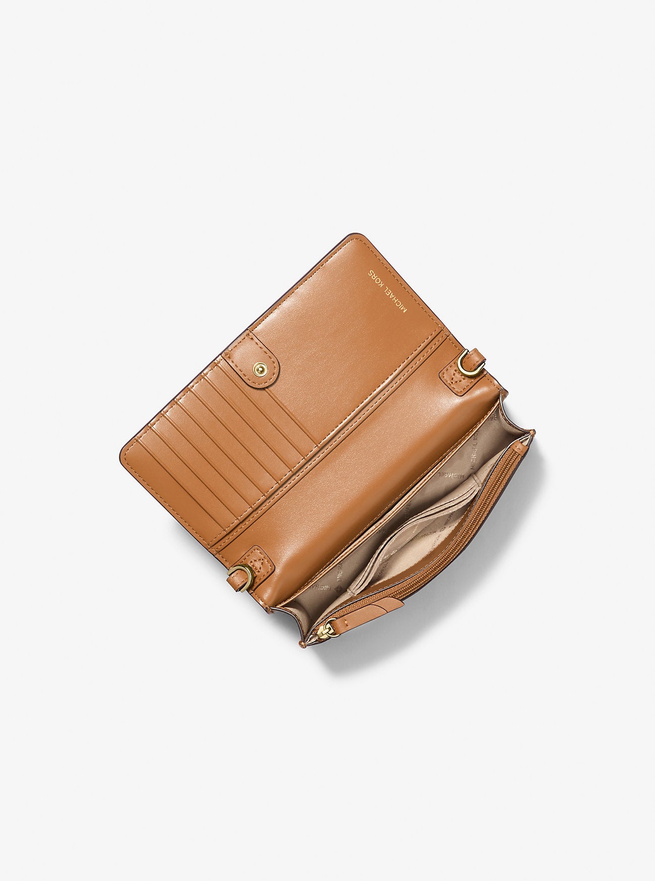 Jet Set Small Logo Smartphone Convertible Crossbody Bag Brn-Acorn Brn-Acorn