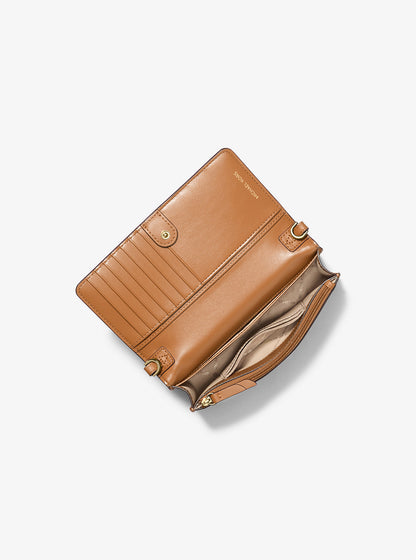 Jet Set Small Logo Smartphone Convertible Crossbody Bag Brn-Acorn Brn-Acorn