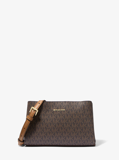 Ruthie Small Signature Logo Crossbody Bag Brn-Acorn Brn-Acorn