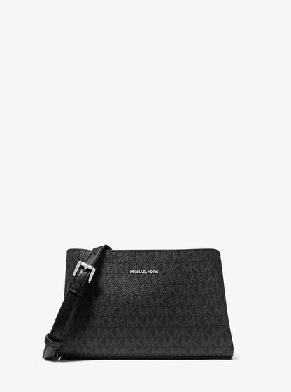 Ruthie Small Signature Logo Crossbody Bag Black Black