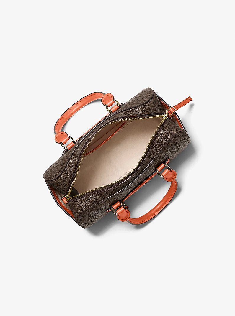 Jet Set Travel Extra-Small Signature Logo Duffel Crossbody Bag Mimosa Mimosa