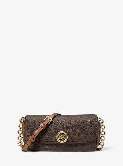 Nolita Small Signature Logo Crossbody Bag Brn-Acorn Brn-Acorn