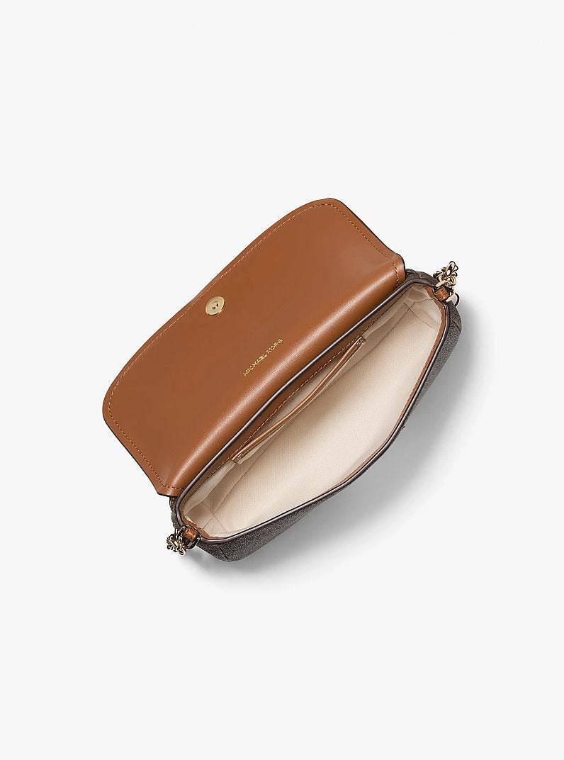 Nolita Small Signature Logo Crossbody Bag Brn-Acorn Brn-Acorn