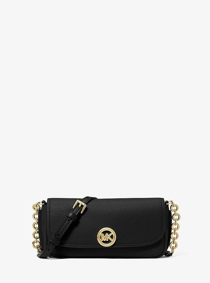 Nolita Small Pebbled Leather Crossbody Bag Black Black