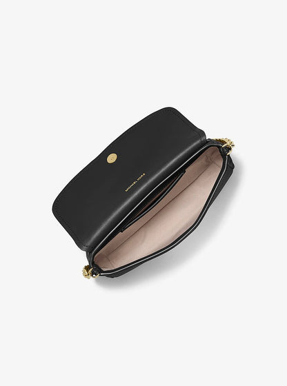 Nolita Small Pebbled Leather Crossbody Bag Black Black