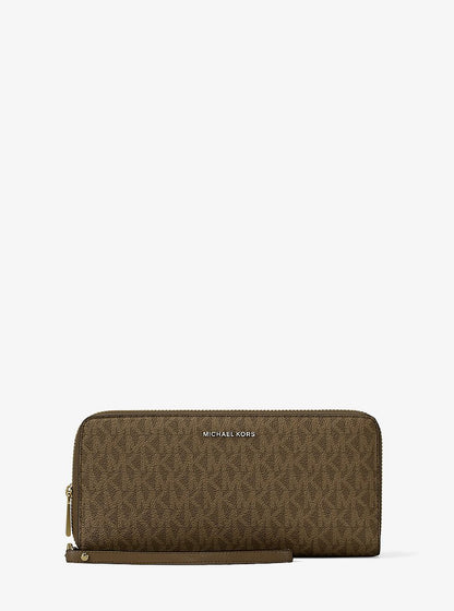 Michael Kors Large Logo Continental Wallet LODEN