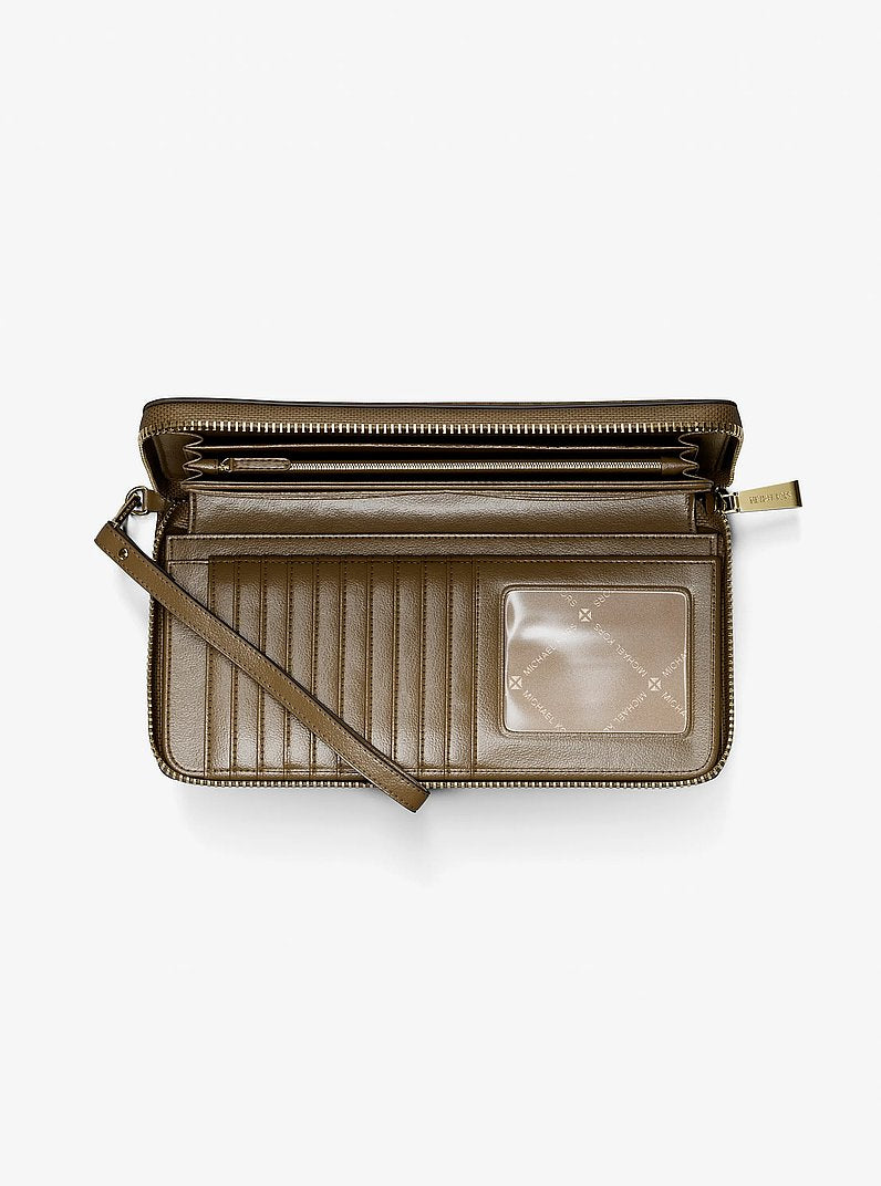 Michael Kors Large Logo Continental Wallet LODEN