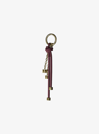 Gold-Tone and Speckled Cord Bag Charm Mulberry Mulberry