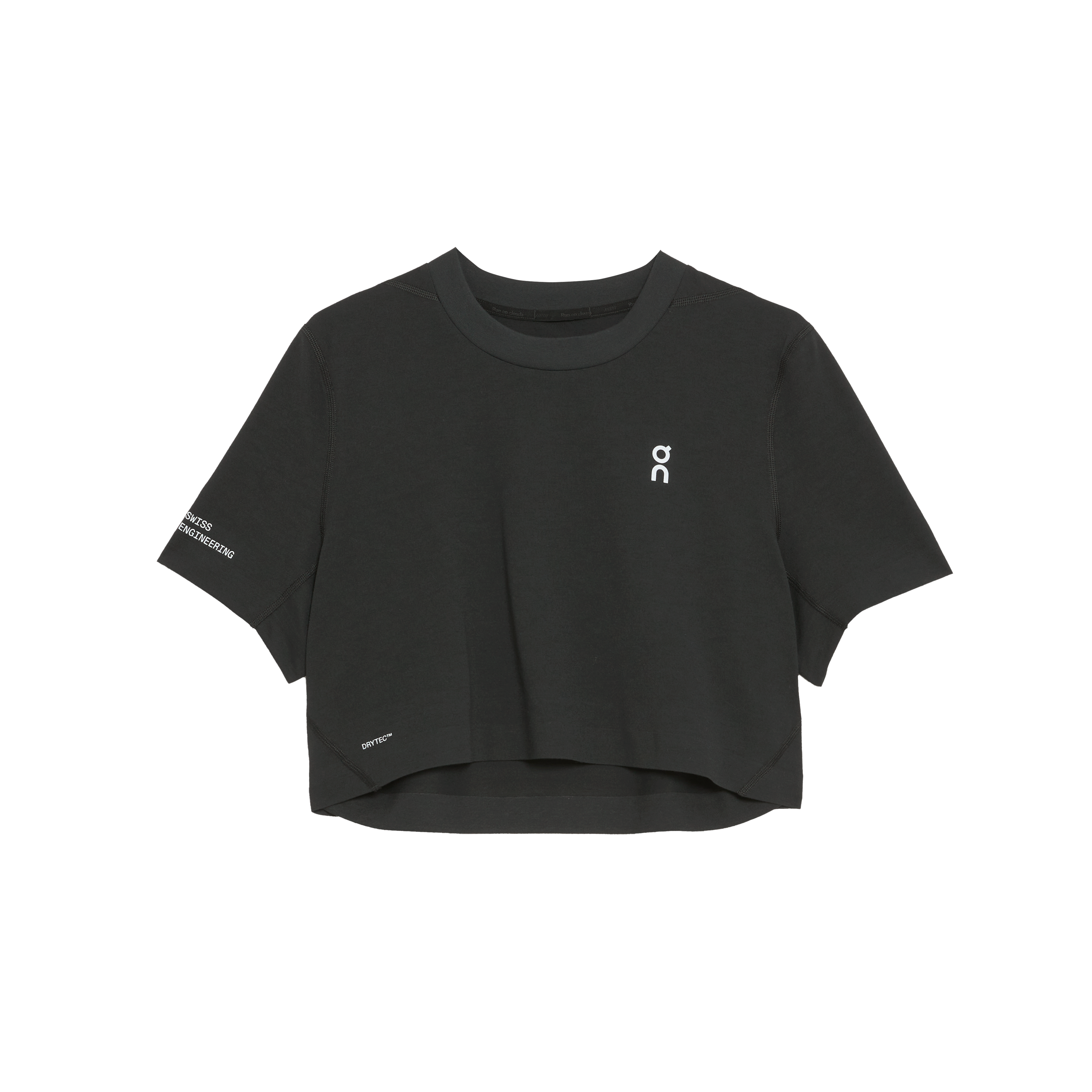 On Train-T Crop Black (Women's)