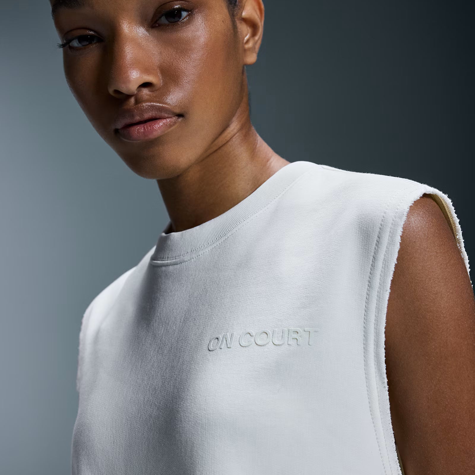 On Open Club Crew Crop White (Women'S)