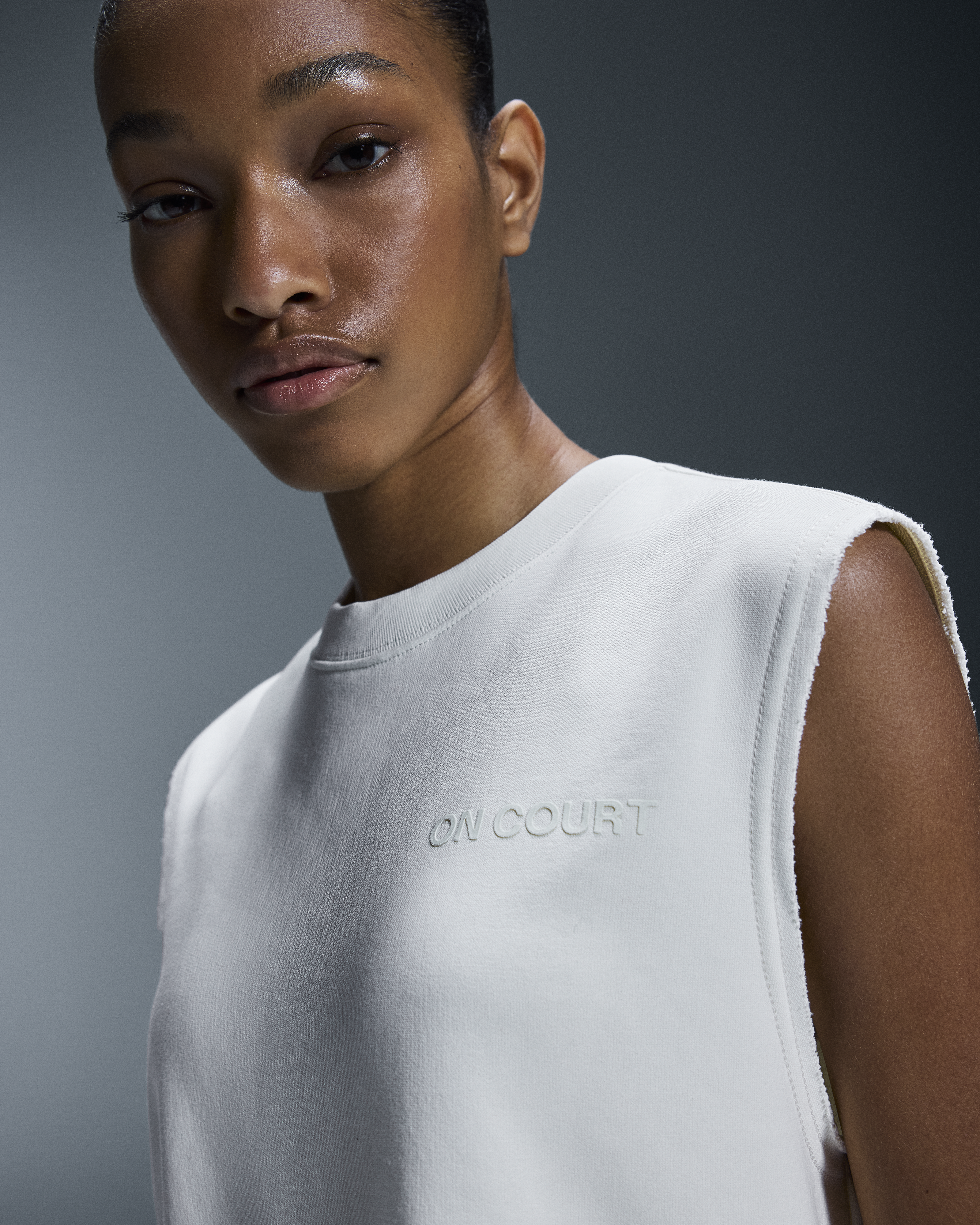 on open club crew crop White (Women's)