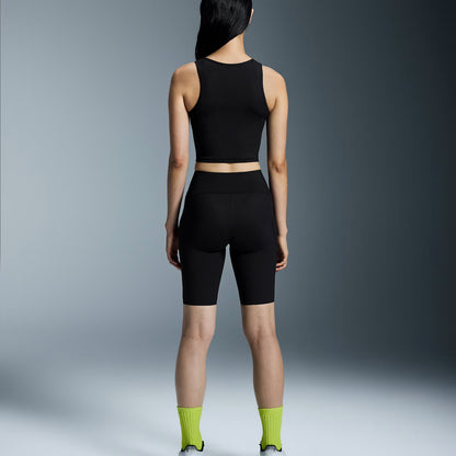 On Studio Cut-Out Crop Black (Women'S)