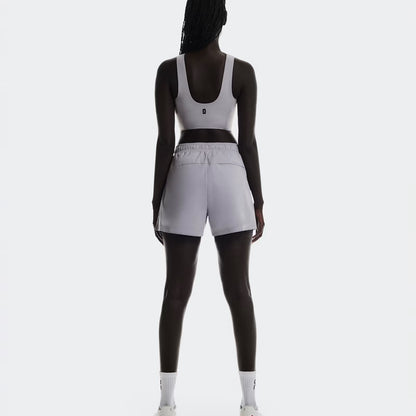 On Core 2-In-1 Crop Lilac (Women'S)