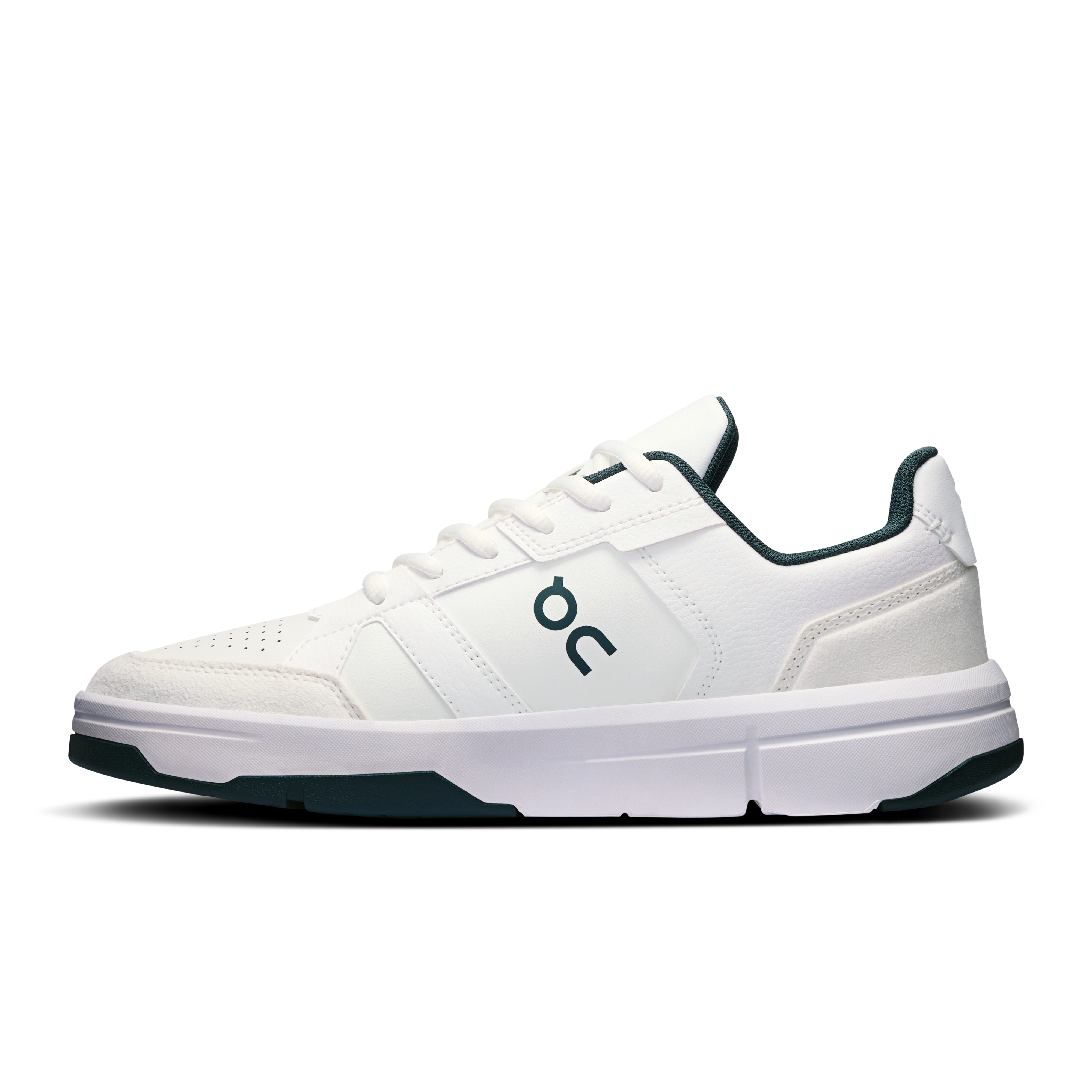 on running the roger clubhouse white evergreen (women's)