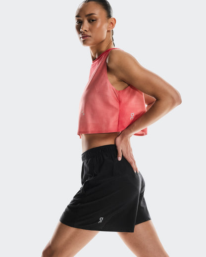 On Pace Mesh Shorts Black (Women's)
