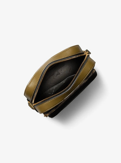 Michael Kors Hudson Mini Signature Logo Flight Bag LODEN