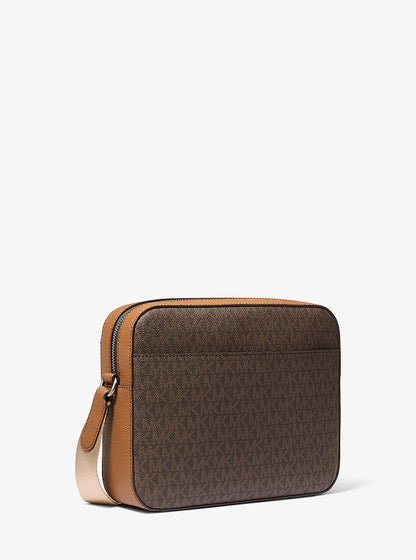 Michael Kors Jet Set Signature Logo Crossbody Bag BROWN/LUGGAGE