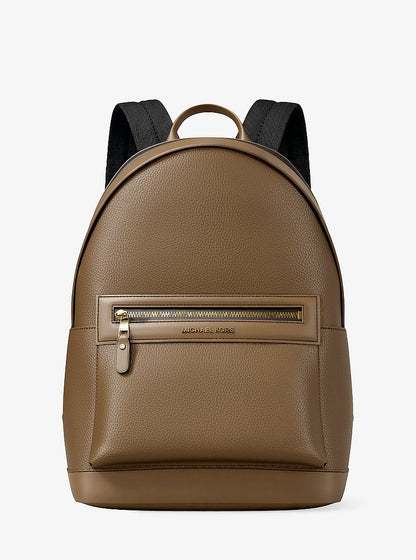 Michael Kors Jet Set Pebbled Leather Backpack LODEN
