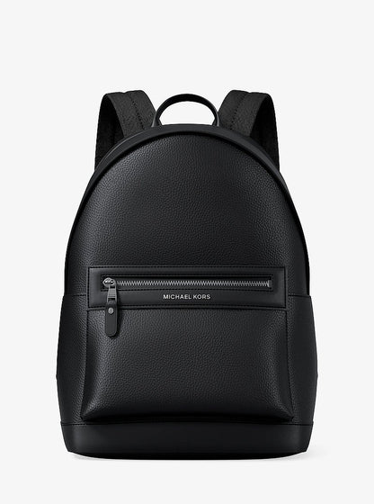 Michael Kors Jet Set Pebbled Leather Backpack BLACK